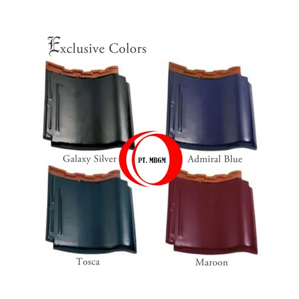Genteng Keramik Kanmuri Milenio Exclusive Color