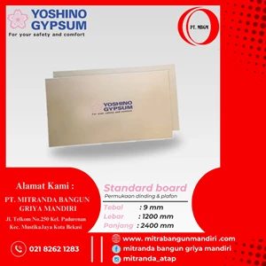 Yoshino Board Tebal 9 mm