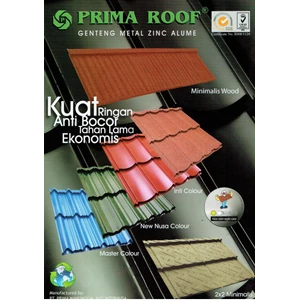 Genteng Metal Prima Roof Colour 2X4 Topaz